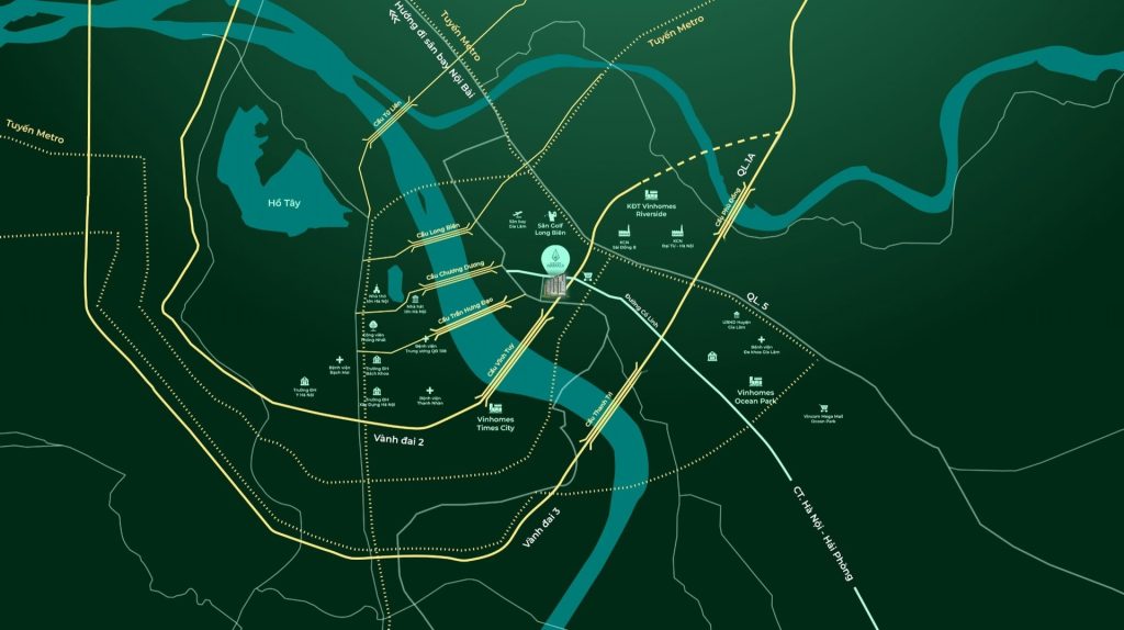 Vị trí Dự án Northern Emerald